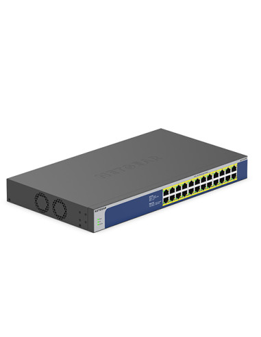 NETGEAR GS524PP Non gestito Gigabit Ethernet (10/100/1000) Supporto Power over Ethernet (PoE) Grigio