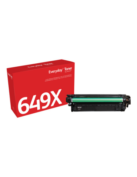 Everyday Toner ™ di Xerox Nero compatibile con HP 649X (CE260X), High capacity