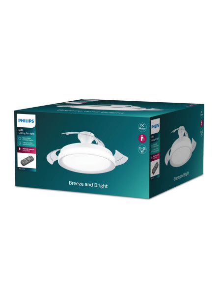 Philips Plafoniera con ventilatore Bliss 35+28 W