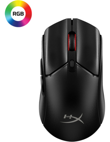 HP HyperX Pulsefire Haste 2 Core Wls – Mouse da gaming (nero/nero)