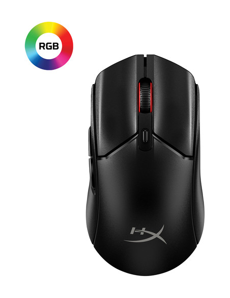 HP HyperX Pulsefire Haste 2 Core Wls – Mouse da gaming (nero/nero)