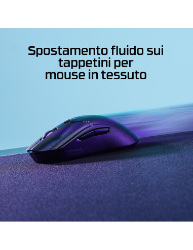 HP HyperX Pulsefire Haste 2 Core Wls – Mouse da gaming (nero/nero)