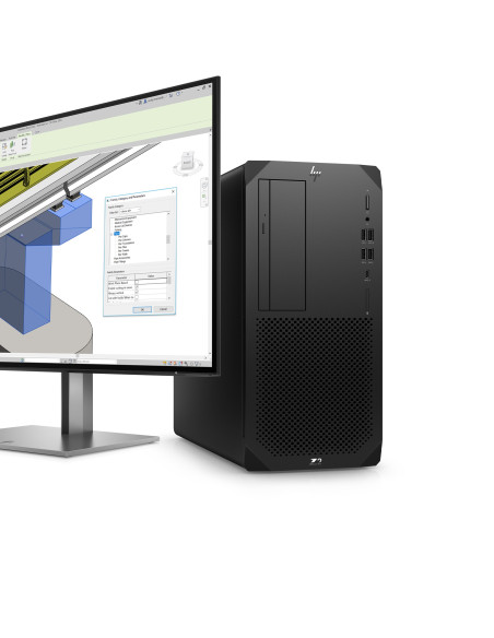 HP Z2 G9 Intel® Core™ i7 i7-14700K 32 GB DDR5-SDRAM 1 TB SSD Windows 11 Pro Tower Stazione di lavoro Nero