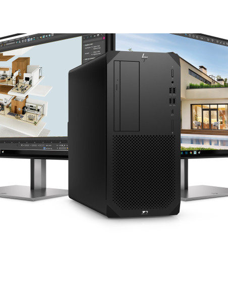 HP Z2 G9 Intel® Core™ i7 i7-14700K 32 GB DDR5-SDRAM 1 TB SSD Windows 11 Pro Tower Stazione di lavoro Nero