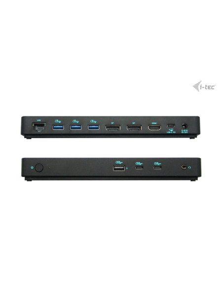 i-tec USB-C Triple Display Docking Station Gen 2 Pro + Power Delivery 100W
