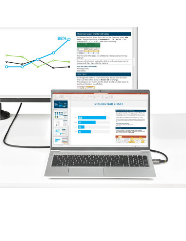 StarTech.com Cavo HDMI 2.0 4K da 3 m - Cavo premium HDMI Ultra HD 4K 60Hz ad alta velocità con Ethernet - HDR10, ARC - Cavo vid