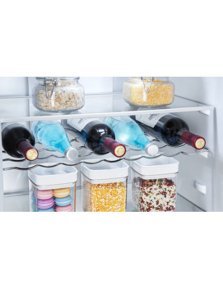 Hisense RB440N4ACA frigorifero con congelatore Libera installazione 336 L A Acciaio inox