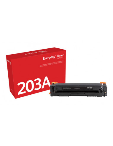 Everyday Toner ™ di Xerox Nero compatibile con HP 203A (CF540A), Capacità standard
