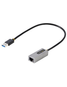 StarTech.com Adattatore di rete da USB 3.0 a Ethernet Gigabit - 10/100/1000 Mbps, da USB a RJ45, Convertitore da USB 3.0 a LAN,