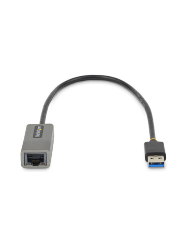 StarTech.com Adattatore di rete da USB 3.0 a Ethernet Gigabit - 10/100/1000 Mbps, da USB a RJ45, Convertitore da USB 3.0 a LAN, 