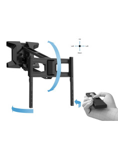 Multibrackets 9615 Supporto TV a parete 177,8 cm (70") Nero