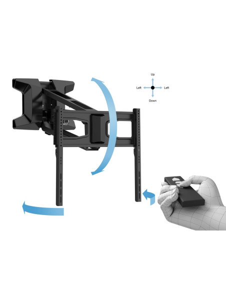 Multibrackets 9615 Supporto TV a parete 177,8 cm (70") Nero