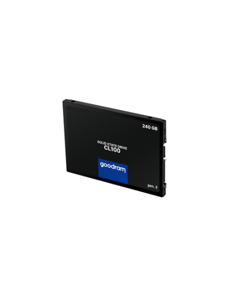 Goodram CL100 gen.3 240 GB 2.5" Serial ATA III 3D NAND