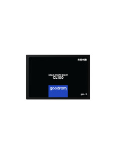 Goodram CL100 gen.3 480 GB 2.5" Serial ATA III 3D NAND 2