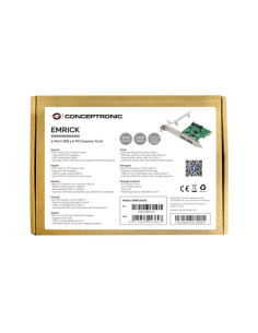 Conceptronic EMRICK06G scheda di interfaccia e adattatore Interno USB 3.2 Gen 1 (3.1 Gen 1) 2
