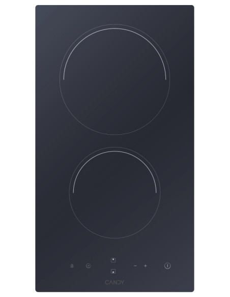 Candy Timeless CDH30 Nero Da incasso 28.8 cm Ceramica 2 Fornello(i)