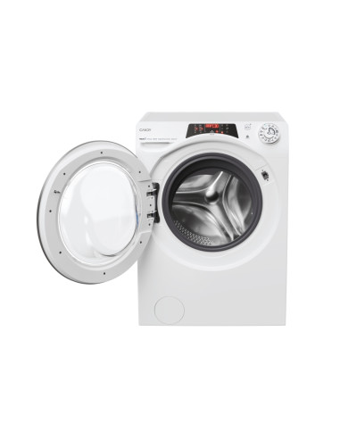 Candy RapidÓ ROW51066DWMST-S lavasciuga Libera installazione Caricamento frontale Bianco D