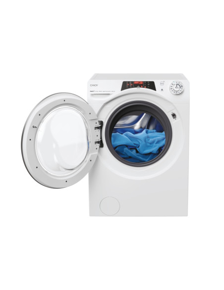 Candy RapidÓ ROW51066DWMST-S lavasciuga Libera installazione Caricamento frontale Bianco