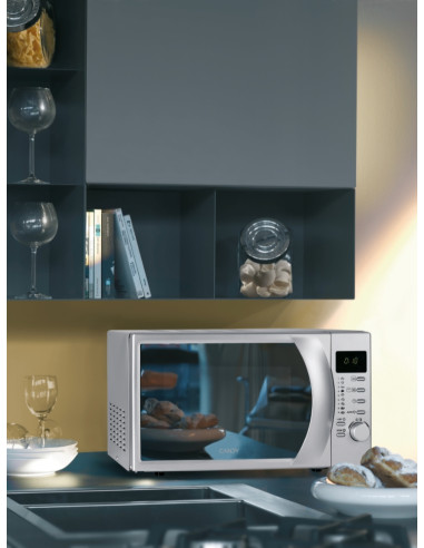Candy Smart CMG2071DS Argento Microonde con grill Superficie piana 20 L 700 W