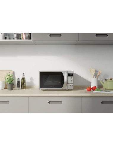 Candy Smart CMG2071DS Argento Microonde con grill Superficie piana 20 L 700 W