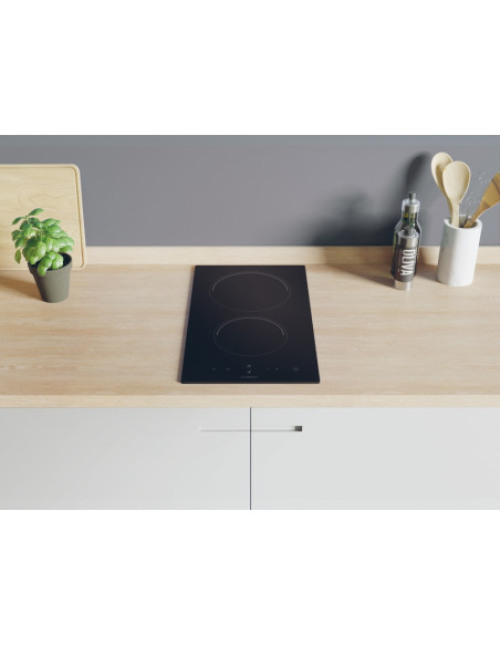 Candy Timeless CDH30 Nero Da incasso 28.8 cm Ceramica 2 Fornello(i)