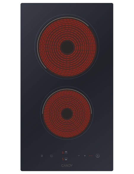 Candy Timeless CDH30 Nero Da incasso 28.8 cm Ceramica 2 Fornello(i)