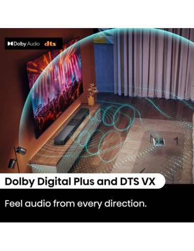 Hisense HS2000 altoparlante soundbar 2.1 canali 240 W