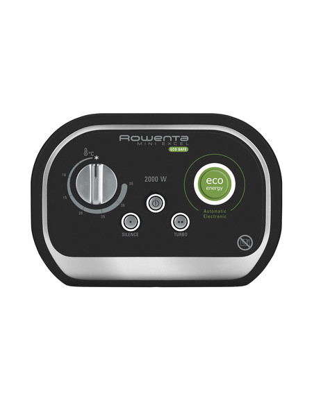 Rowenta SO9266 Interno Nero 2000 W Riscaldatore ambiente elettrico con ventilatore