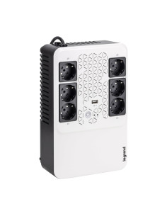 Legrand Keor ASI MULTIPLUG 800 GR gruppo di continuità (UPS) A linea interattiva 0,8 kVA 480 W 6 presa(e) AC 2