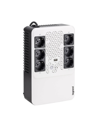 Legrand Keor ASI MULTIPLUG 800 GR gruppo di continuità (UPS) A linea interattiva 0,8 kVA 480 W 6 presa(e) AC
