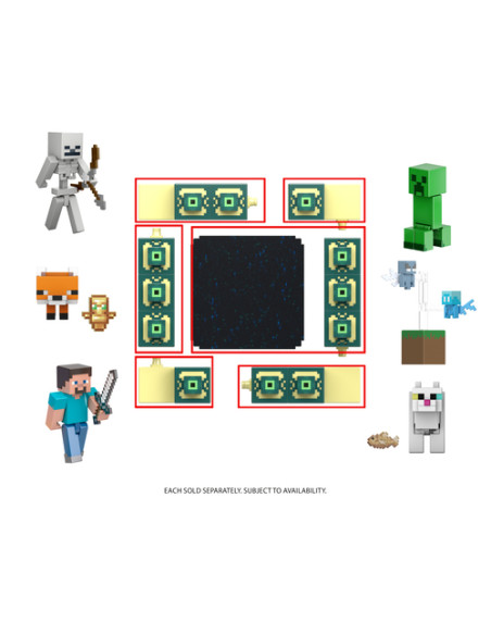 Minecraft GTP08 action figure giocattolo