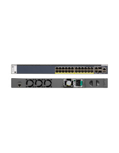 NETGEAR M4300-28G-PoE+(1000W)/US/EMEA Gestito Gigabit Ethernet (10/100/1000) Supporto Power over Ethernet (PoE) 1U Nero