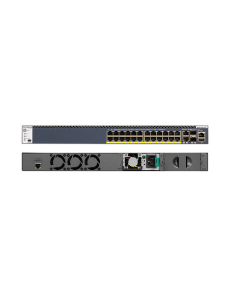 NETGEAR M4300-28G-PoE+(1000W)/US/EMEA Gestito Gigabit Ethernet (10/100/1000) Supporto Power over Ethernet (PoE) 1U Nero
