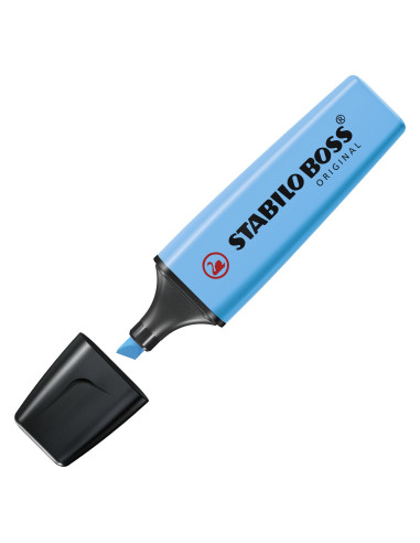 STABILO BOSS ORIGINAL evidenziatore 1 pz Punta smussata Blu