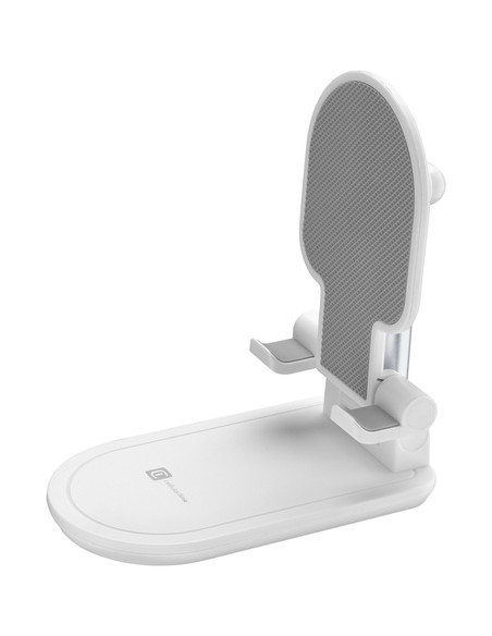 Cellularline Table Stand - Universale per Smartphones e Tablets Supporto da tavolo pieghevole per smartphones e tablets