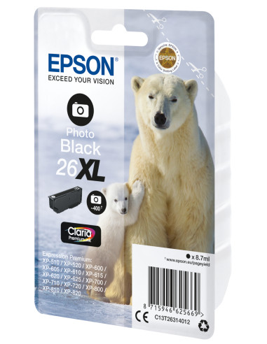 Epson Polar bear Cartuccia Nero-foto xl