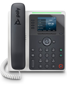 POLY Telefono IP Edge E220 abilitato per PoE