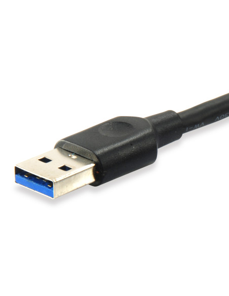 Equip 128345 Cavo USB 3.2 Gen 1 da C ad A, M/M, 0,5 m, 5Gbps, nero