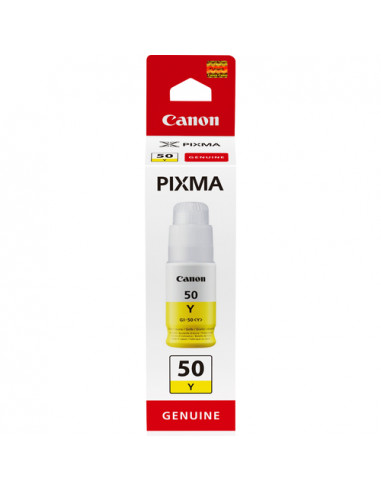 Canon GI-50 Y, Resa elevata, Flacone d'inchiostro, Giallo