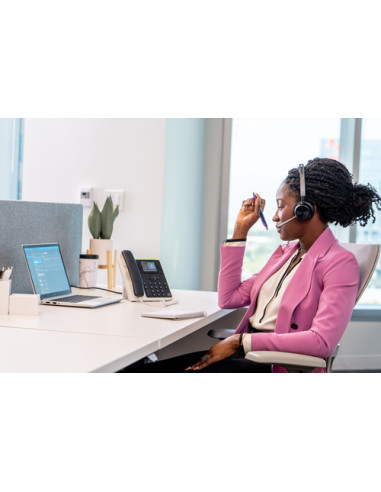 POLY Telefono IP Edge E220 abilitato per PoE