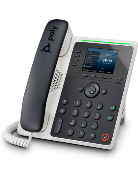 POLY Telefono IP Edge E220 abilitato per PoE
