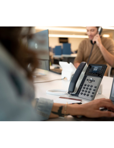 POLY Telefono IP Edge E320 abilitato per PoE