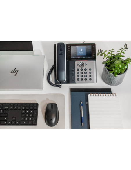 POLY Telefono IP Edge E550 abilitato per PoE