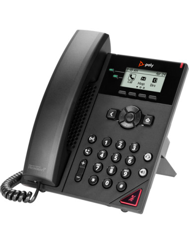 POLY Telefono IP VVX 150 a 2 linee abilitato per PoE