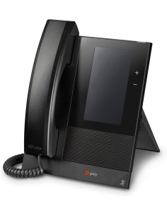 POLY Telefono multimediale aziendale CCX 400 per Microsoft Teams e abilitato per PoE 2