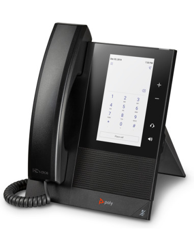 POLY Telefono multimediale aziendale CCX 400 per Microsoft Teams e abilitato per PoE
