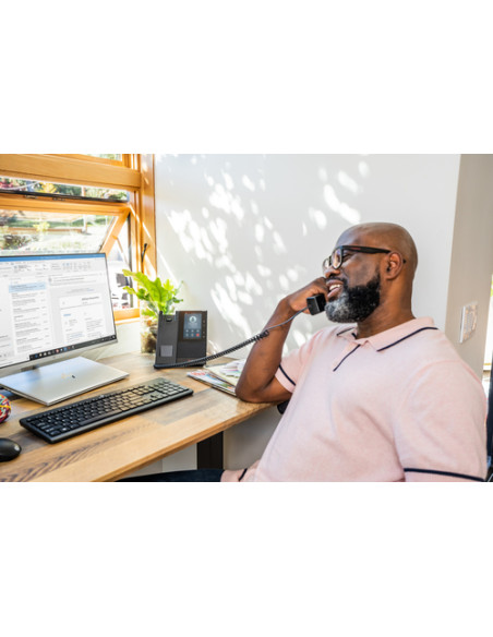 POLY Telefono multimediale aziendale CCX 505 per Microsoft Teams e abilitato per PoE