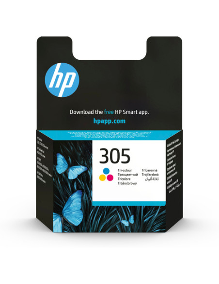 HP Cartuccia di inchiostro tricromia originale 305