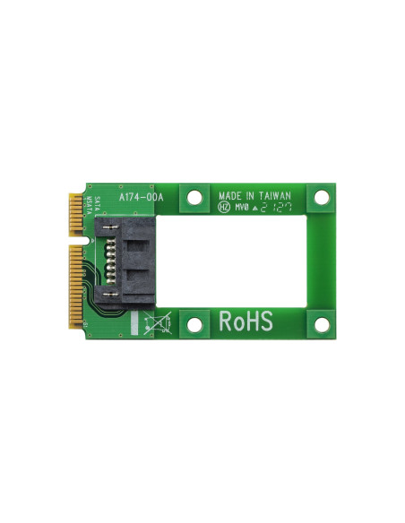 StarTech.com Adattatore mSATA a HDD / SSD SATA – Scheda convertitore Mini SATA a SATA