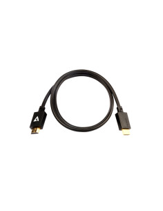 V7 Cavo video nero Pro da HDMI maschio a HDMI maschio 1 m